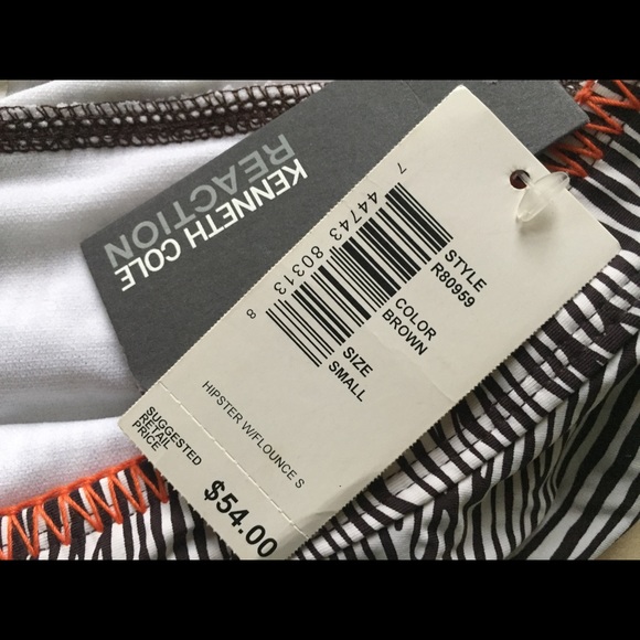 Kenneth Cole Reaction Ruffle Bikini - Picture 6 of 8